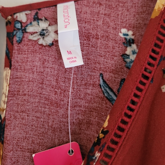 Xhilaration Floral Pant Romper - Picture 9 of 9